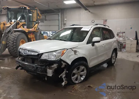 2016 Subaru Forester 2.5I Premium from USA, damaged, VIN JF2SJADCXGH464992